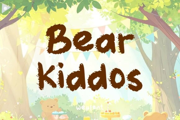 Bear Kiddos Font Review