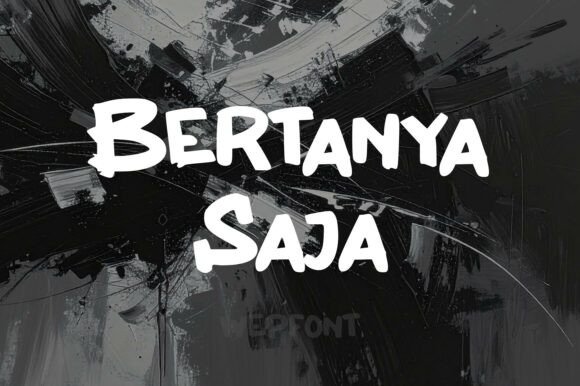 Bertanya Saja Font