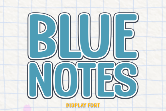 Blue Notes Font: A Playful Typeface for Memorable Branding