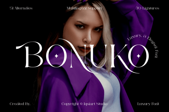 Bonuko Font for Professional Branding