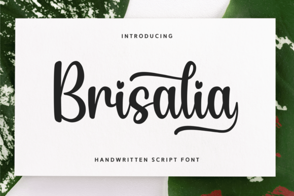 Brisalia: A Sweet Font for Business Branding