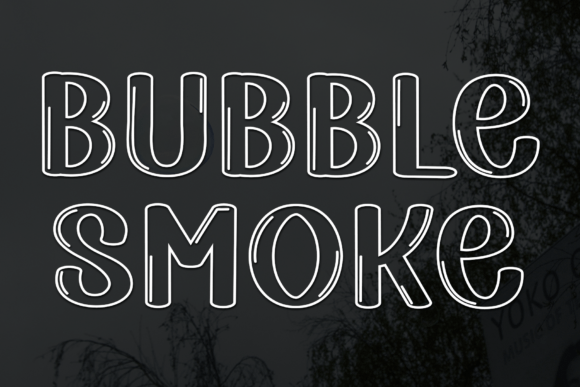 Bubble Smoke Font for Web Design