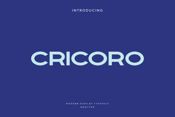 Cricoro Font Review: A Display Typeface That Elevates Digital Designs