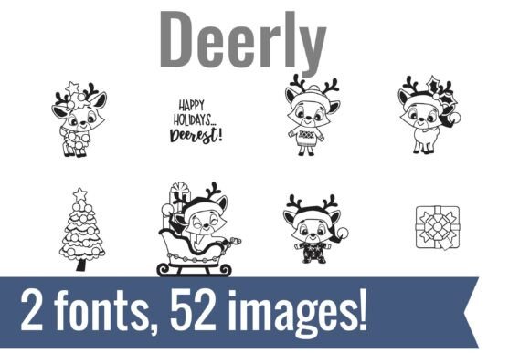 Deerly Dingbats: A Font for Creative Campaigns