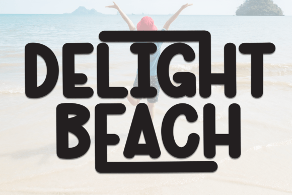 Delight Beach Font for Web Design