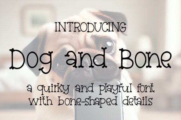 Dog and Bone Font