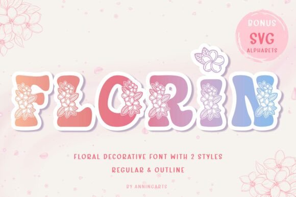 Florin: A Playful Decorative Font