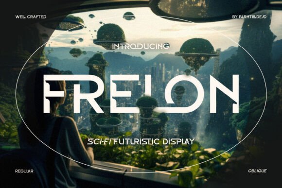 Frelon – Futuristic Font for Web Design