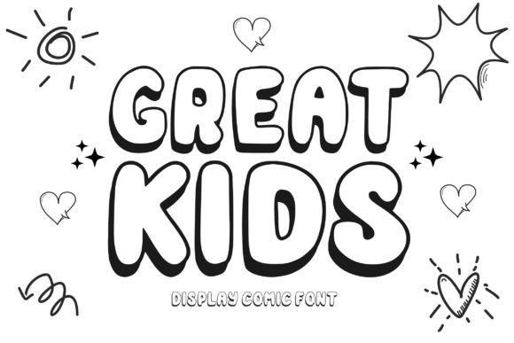 Great Kids Font: A Playful Typeface That Boosts Campaign Impact