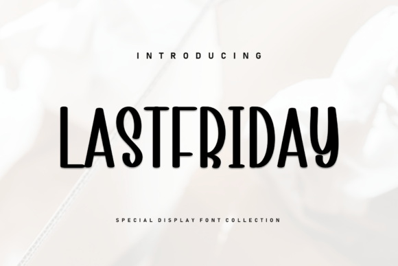Lastfriday: A Handwritten Font for Polished Branding