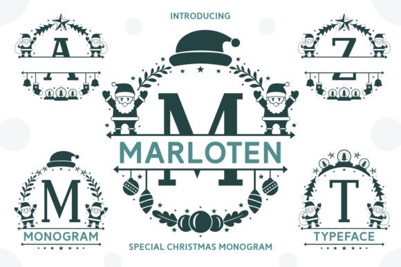 Marloten: A Decorative Font for Elegant Design