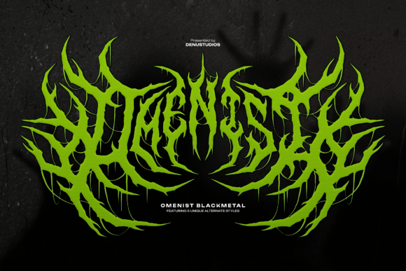 Omenist: A Bold Font for Business