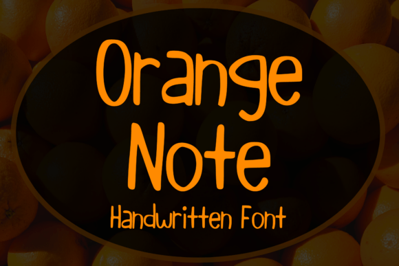 Orange Note: A Fun Font for Business