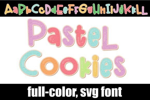 Pastel Cookies Font for Web Design