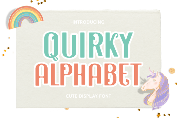 Quirky Alphabet: A Font for Creative Projects