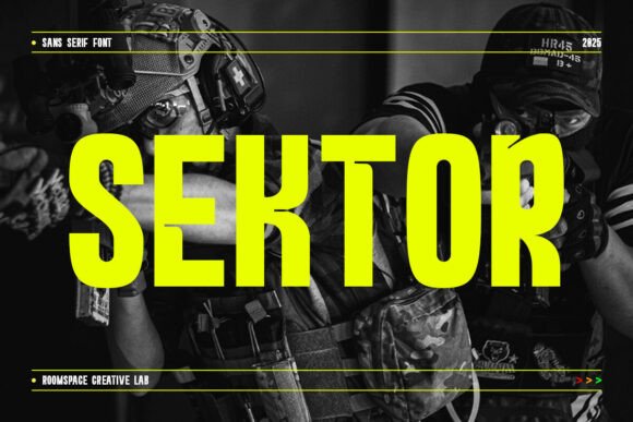 Sektor: A Bold Font for Creative Makers