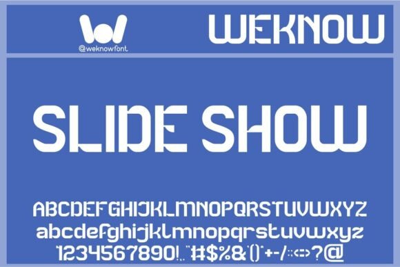 Slide Show: A Bold Sans Serif for Designers