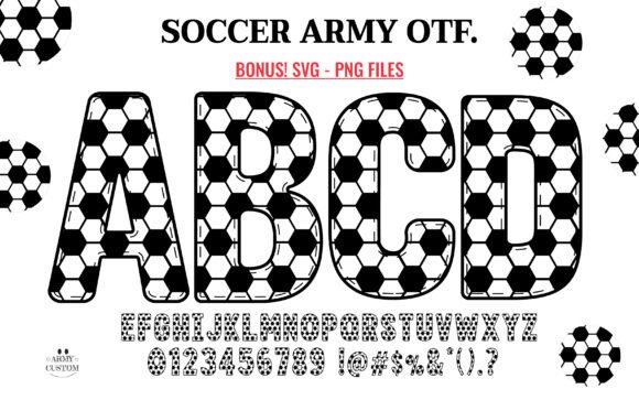 Soccer Army: A Bold Font for Digital Campaigns