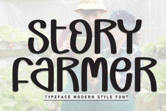Story Farmer: A Warm and Polished Typeface for Real Business Branding