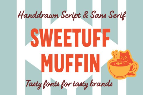 Sweetuff Muffin Font: A Whimsical Typeface for Editorial Design