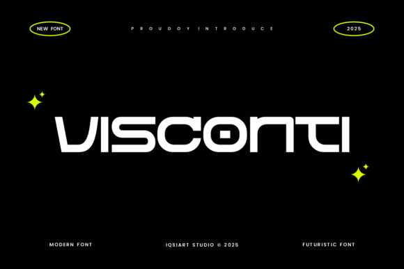 Visconti: A Futuristic Font for Modern Campaigns