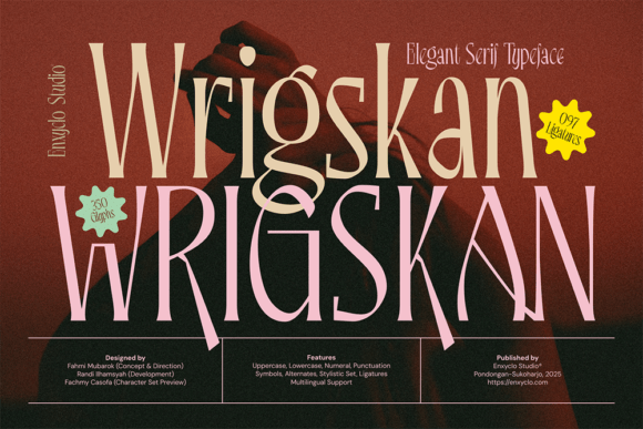 Wrigskan: A Luxurious Serif Font for Business