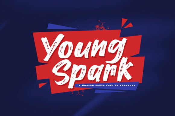 Young Spark: A Bold Script Font for Creative Campaigns
